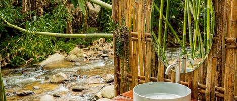 Dome Tent , Private bathroom | Property grounds