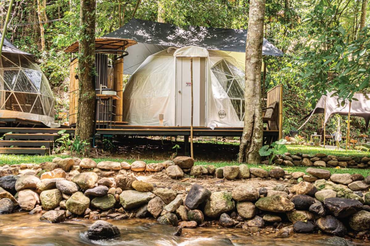 Dome Tent , Private bathroom