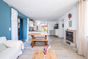 Una chimenea