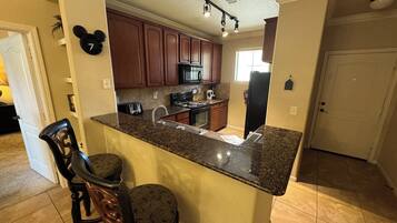 Family Condo, Patio | Private kitchen