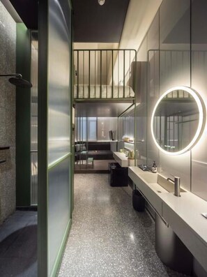 Standard-Einzelzimmer | Badezimmer