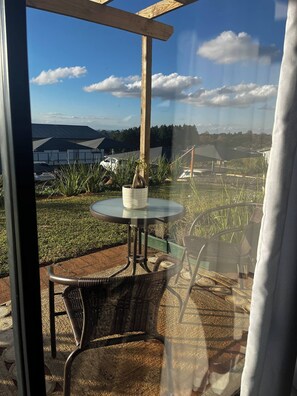 Appartement, 2 chambres, balcon | Terrasse/Patio