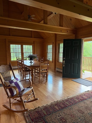 Dining - the HIP Country Home, Catskills Cabin on 60 Acres (Middleburgh)