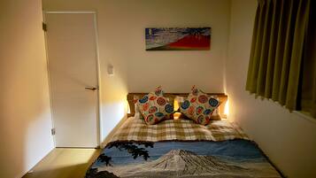 Blackout drapes, iron/ironing board, free WiFi