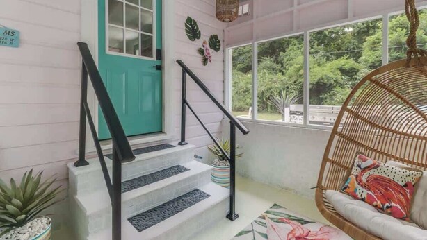 Nhà, nhiều giường, bếp, quang cảnh vườn (Coastal Cabana) | Quang cảnh từ phòng