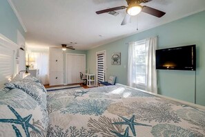 Ferienhaus, Mehrere Betten, Terrasse, Gartenblick (The Cozy Blue) | 2 Schlafzimmer