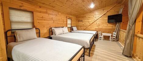 2 bedrooms, travel crib, WiFi, bed sheets