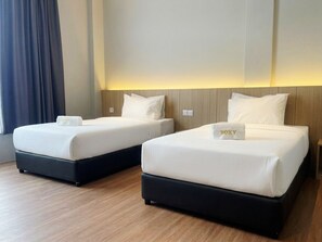 Standard Twin Room, City View | Free WiFi - Roxy Hotel Selangau (Sibu)