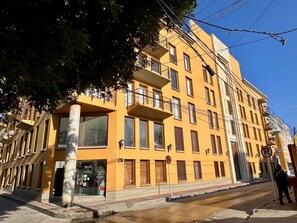 Exterior - Designer apartment with pool and private balcony (Santa Marta)