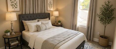 3 bedrooms, iron/ironing board, free WiFi, bed sheets