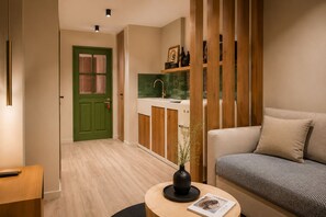 Deluxe Studio | Living area - Paros Studio 8th Central Naousa (Naousa)