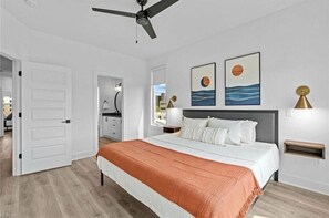 4 chambres, fer et planche à repasser, Wi-Fi gratuit, draps fournis