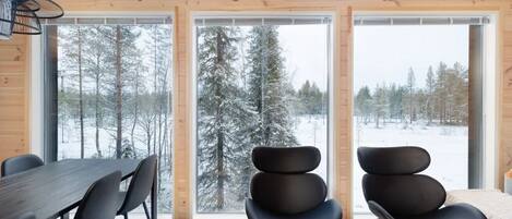 Superior maisonnette, 2 slaapkamers, sauna | Dineren