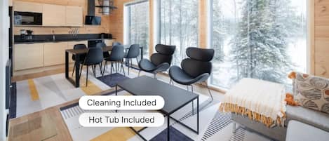Duplex superior, 2 quartos, sauna seca | Parte interna