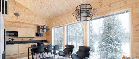 Dúplex superior, 2 habitaciones, sauna | Interior