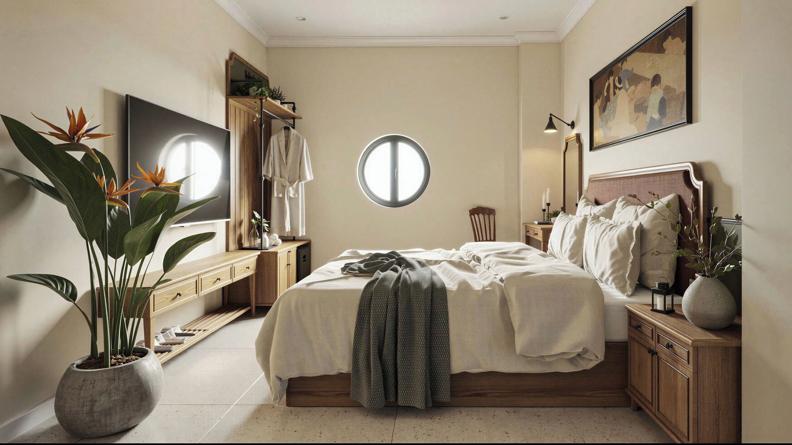 Deluxe Double Room, Garden View