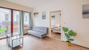 Premium Apartment, 2 Bedrooms | Living room