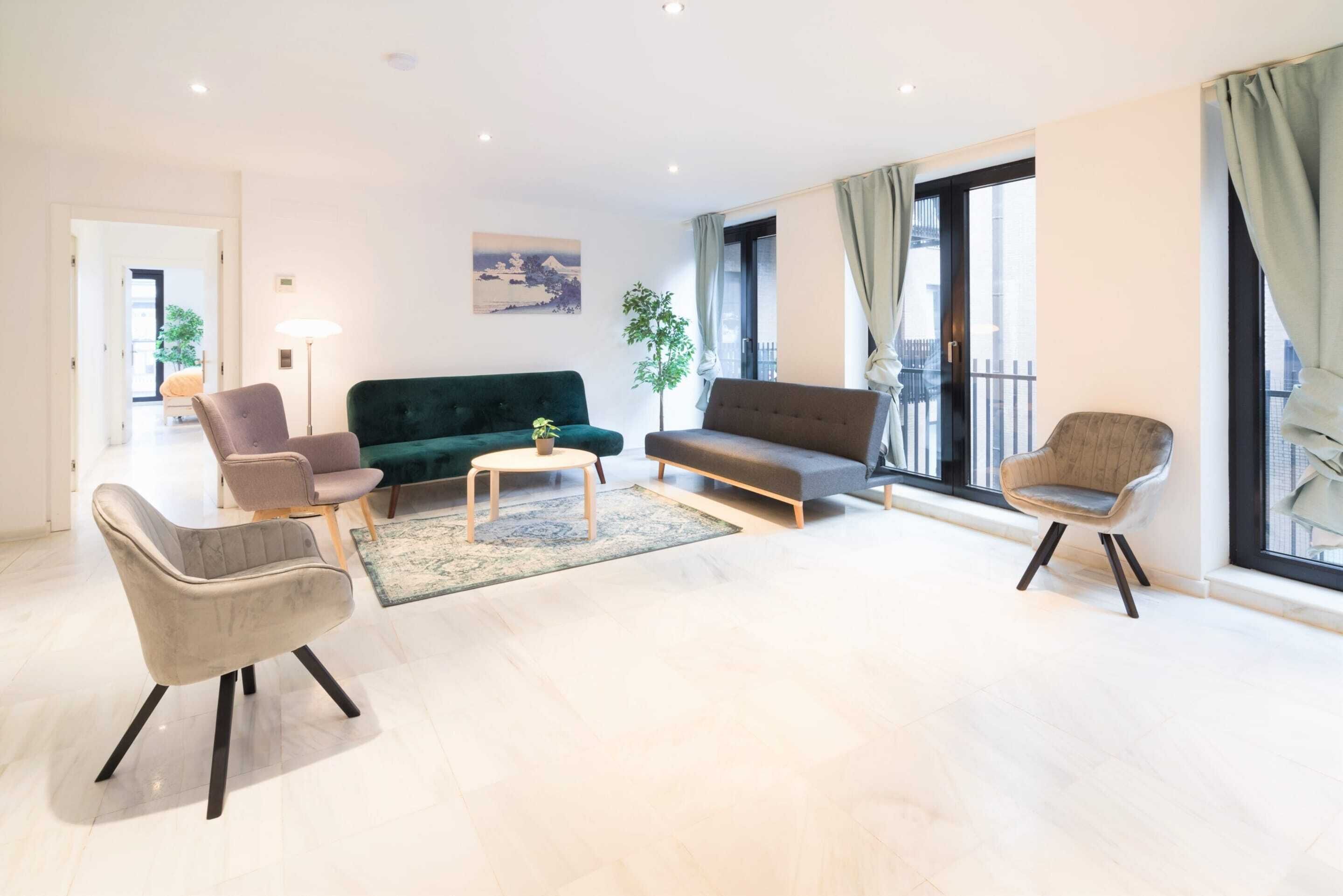 Luxe appartement, 3 slaapkamers | Woonkamer