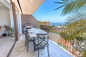 Outdoor dining - Beautiful Condo in Romantic Zone! Pacifica 502 2BD Condo for rent in Old Town, P (Puerto Vallarta)