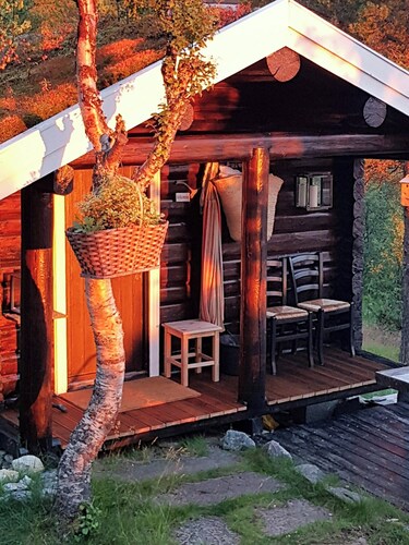 Enjoy the simple cabin life in the calm nature