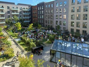 Terrace/patio - Apartment by the canal in Sydhavn (København SV)
