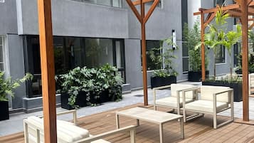 Comfort Apartment, Balcony, City View | Terrace/patio