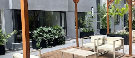 Comfort Apartment, Balcony, City View | Terrace/patio