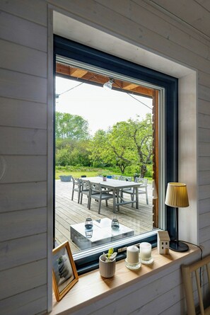 Dining - Holiday home among apple trees near the Baltic Sea (Behrensdorf)