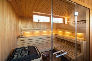 Sauna - Holiday home among apple trees near the Baltic Sea (Behrensdorf)