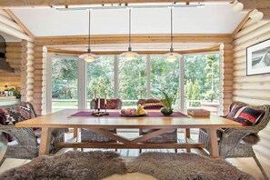 Dining - Log cabin near Mariager Fjord (Hadsund)