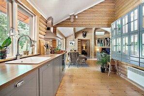Private kitchen - Log cabin near Mariager Fjord (Hadsund)