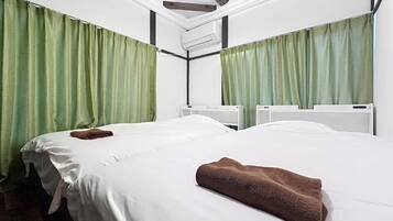 Down comforters, blackout drapes, free WiFi