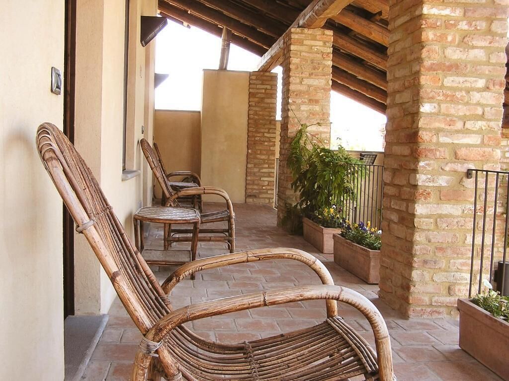 Camera Superior, balcone, vista cortile | Terrazza/patio