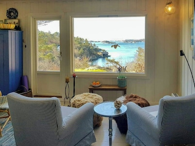 Private cabin with panoramic views in Lillesand