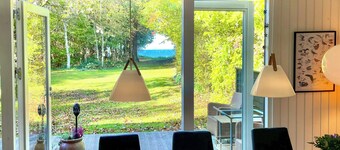 Nature retreat with fjord views near Spøttrup