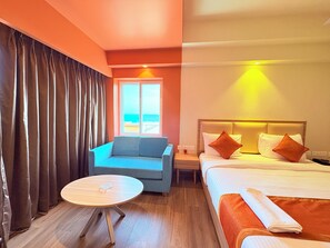 Phòng đôi Deluxe, quang cảnh thành phố | Truy cập Internet không dây miễn phí 
