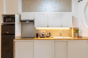 Fridge, microwave, oven, dishwasher - La plume de Paul (Nice)