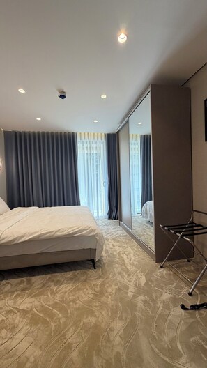 1 Schlafzimmer, Bügeleisen/Bügelbrett, Internetzugang, Bettwäsche