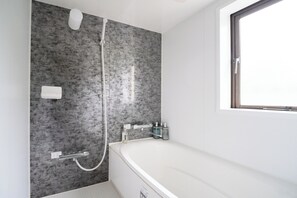 Family Apartment, Balcony, Park View | Bathroom | Slippers - Panda Stay - Asakusa 5 mins Walk & Skytree Apt (Tokyo)