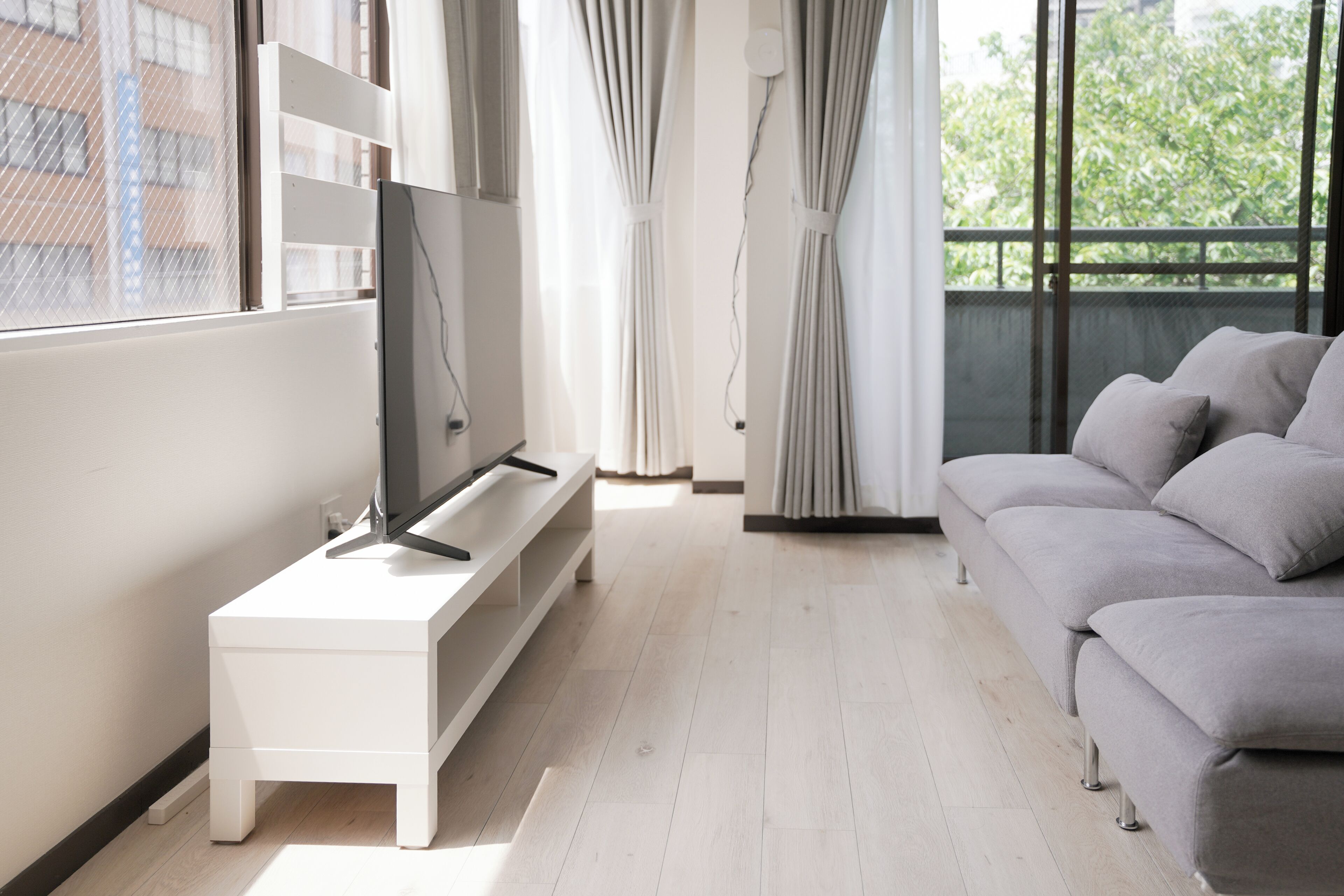 Family Apartment, Balcony, Park View | Living area