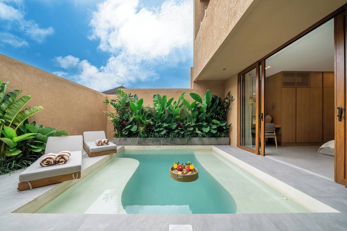 Deluxe-Villa, 2 Schlafzimmer, Poolblick | Eigener Pool