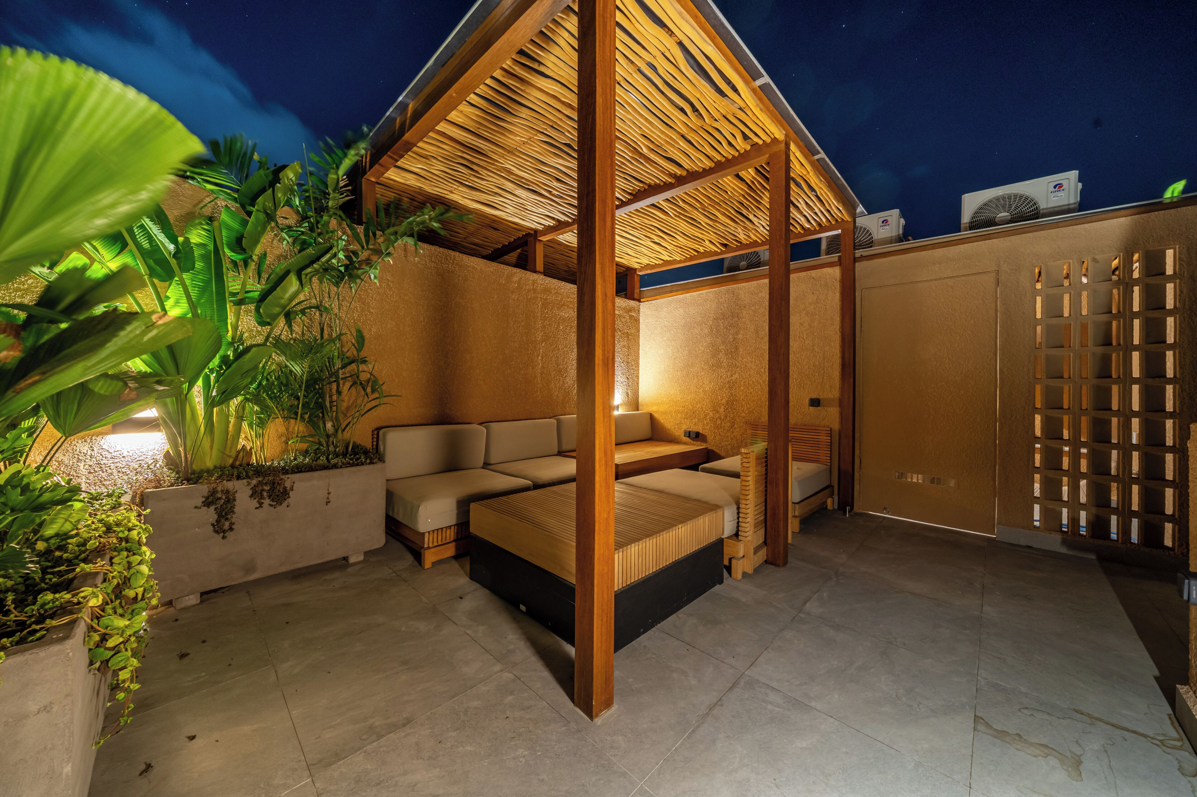 Family Villa, 2 Bedrooms, Pool View | Terrace/patio