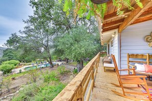 Terrace/patio - Private Pool + Hot Tub: Pauma Valley Oasis (Pauma Valley)