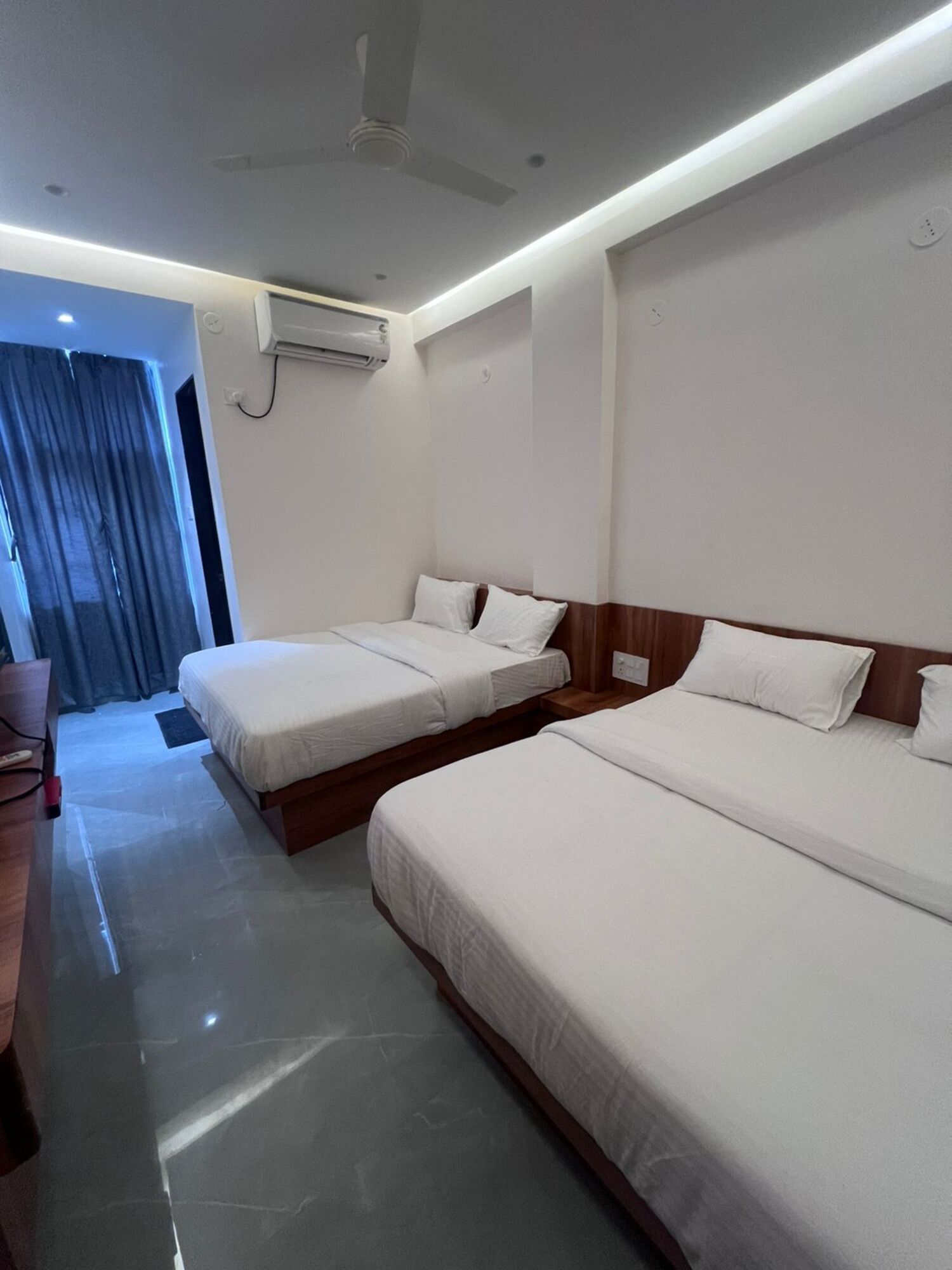 Quadruple Room, City View | View from room