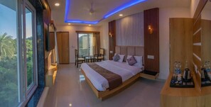 Phòng dành cho gia đình, quang cảnh vườn | Truy cập Internet không dây miễn phí 
