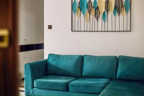 Deluxe-Doppelzimmer, Poolblick | Innenbereich