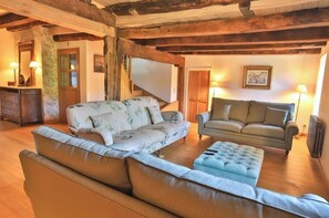 Living area - Les Arcades du Faubourg - Charming B&B in the heart of Najac (Najac)