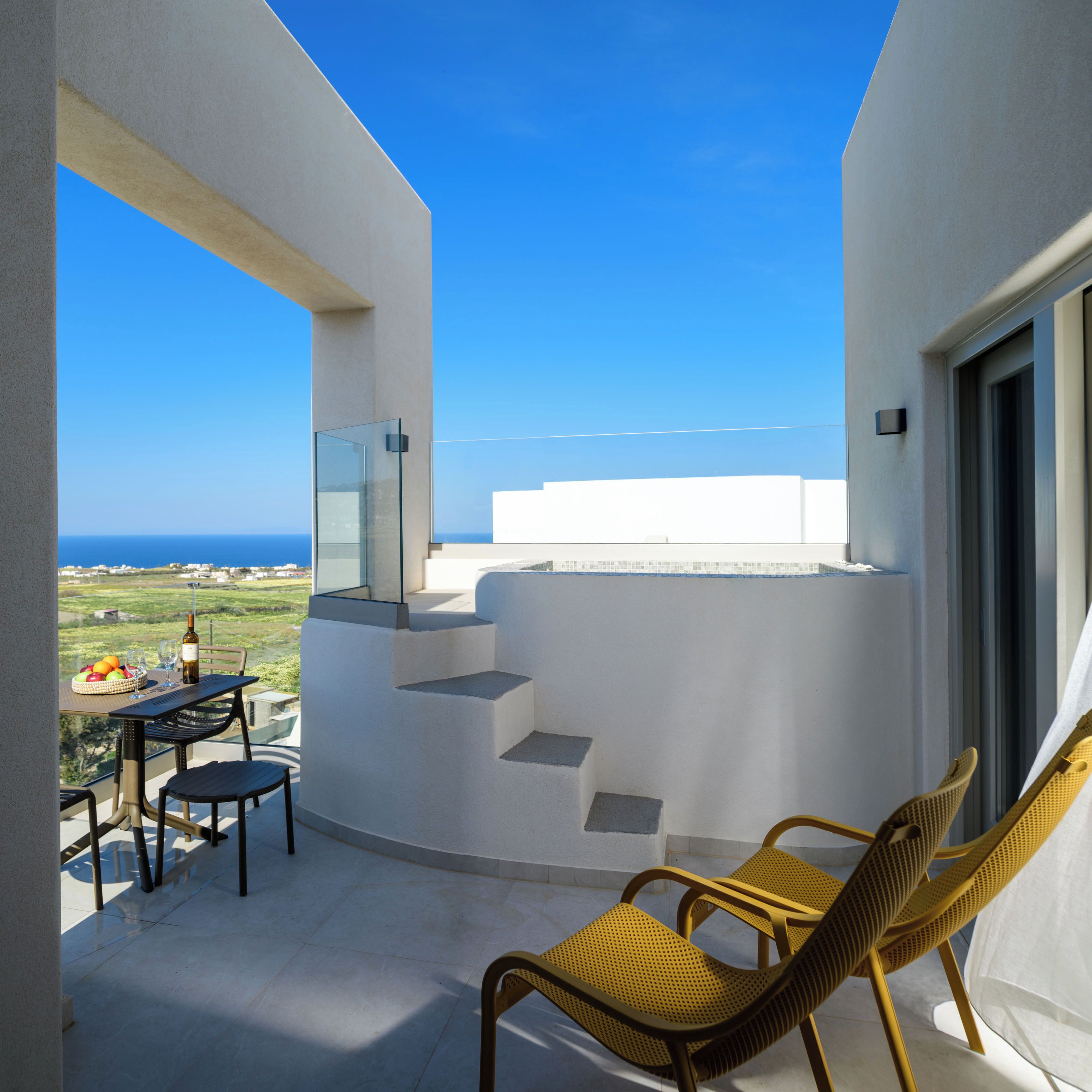 Premium 2 Bedroom Suite with Hot Tub and Sea View | View from room