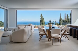 Interior - Doci Kelios Villa - Private Heated Pool with Sea View (Agios Nikolaos)
