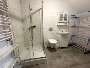 Comfort Double Room, Garden View | Bathroom